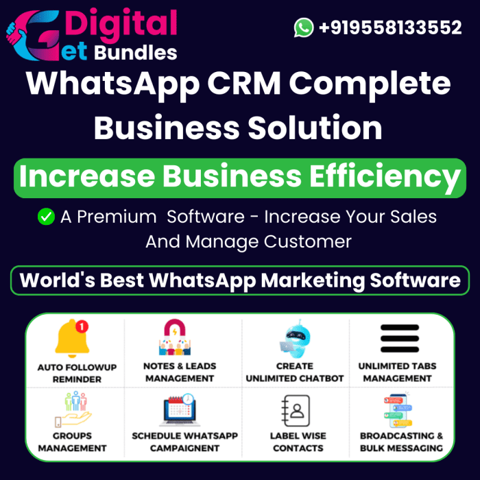 WhatsApp CRM Complete Business Solution